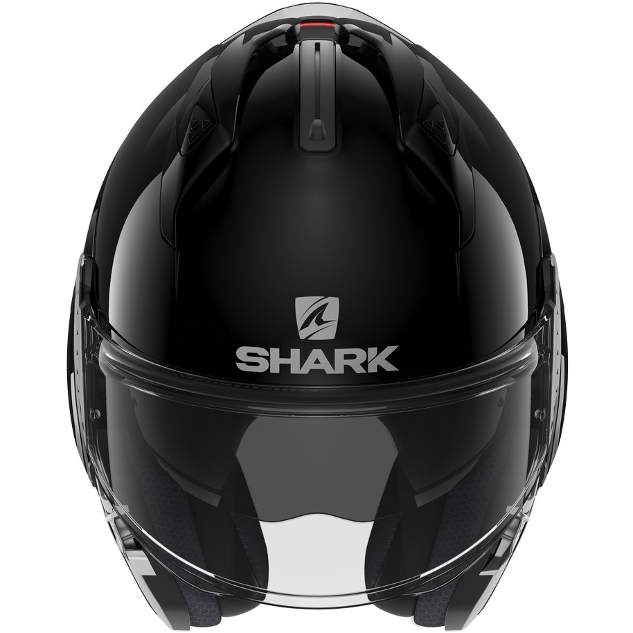 Modularer Motorradhelm In Shark EVO GT BLANK Schwarz