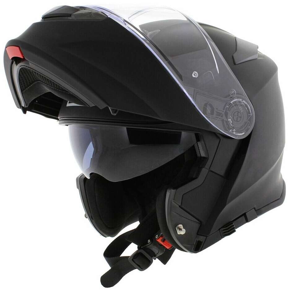 Modularer Motorradhelm Origin DELTA BASIC Solid Black - Matt