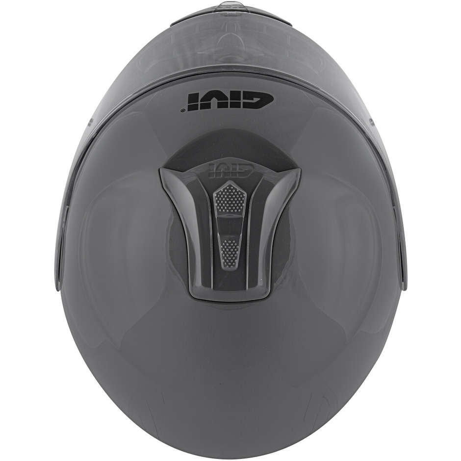 Modularer Motorradhelm P / J Givi X.20 EXPEDITION Solid Glossy Anthracite