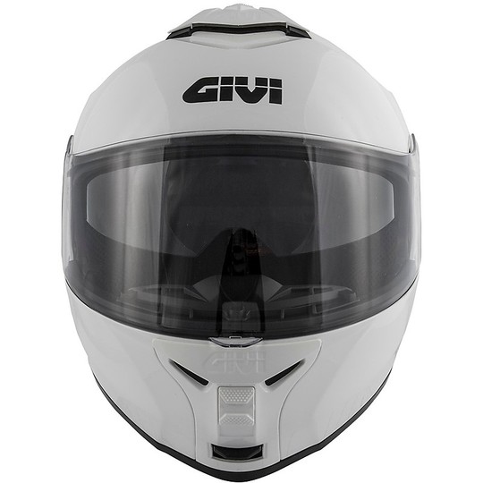 Modularer Motorradhelm P / J Givi X.20 EXPEDITION Solid Glossy White