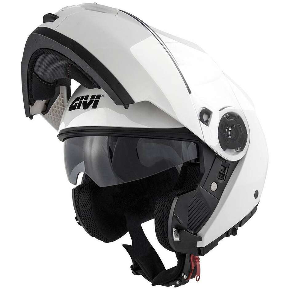 Modularer Motorradhelm P/J Givi X.21 EVO Mono Glossy White
