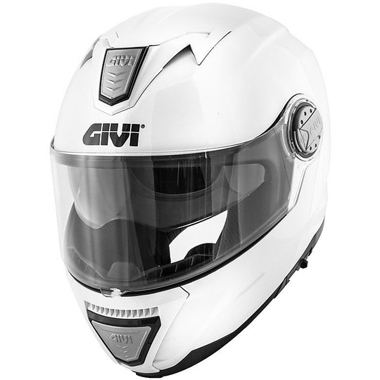 Modularer Motorradhelm P / J Givi X.23 Solid White Glossy