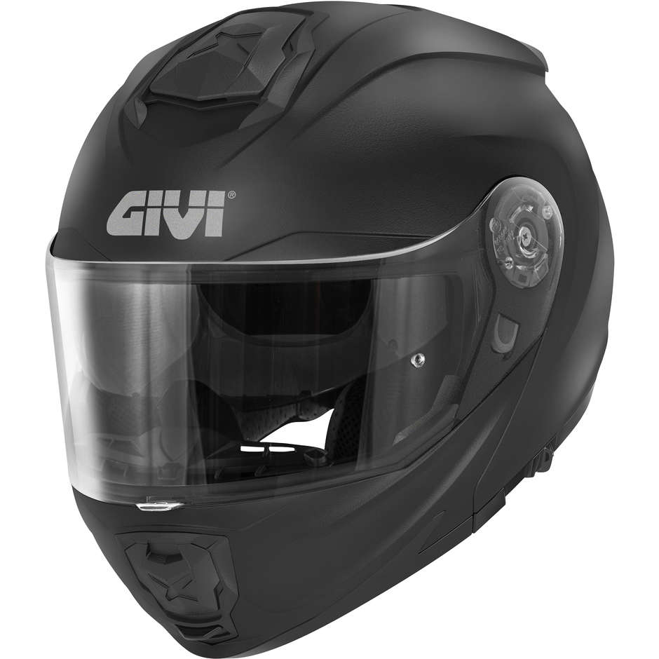 Modularer Motorradhelm P / J Givi X.27 SOLID Mattschwarz
