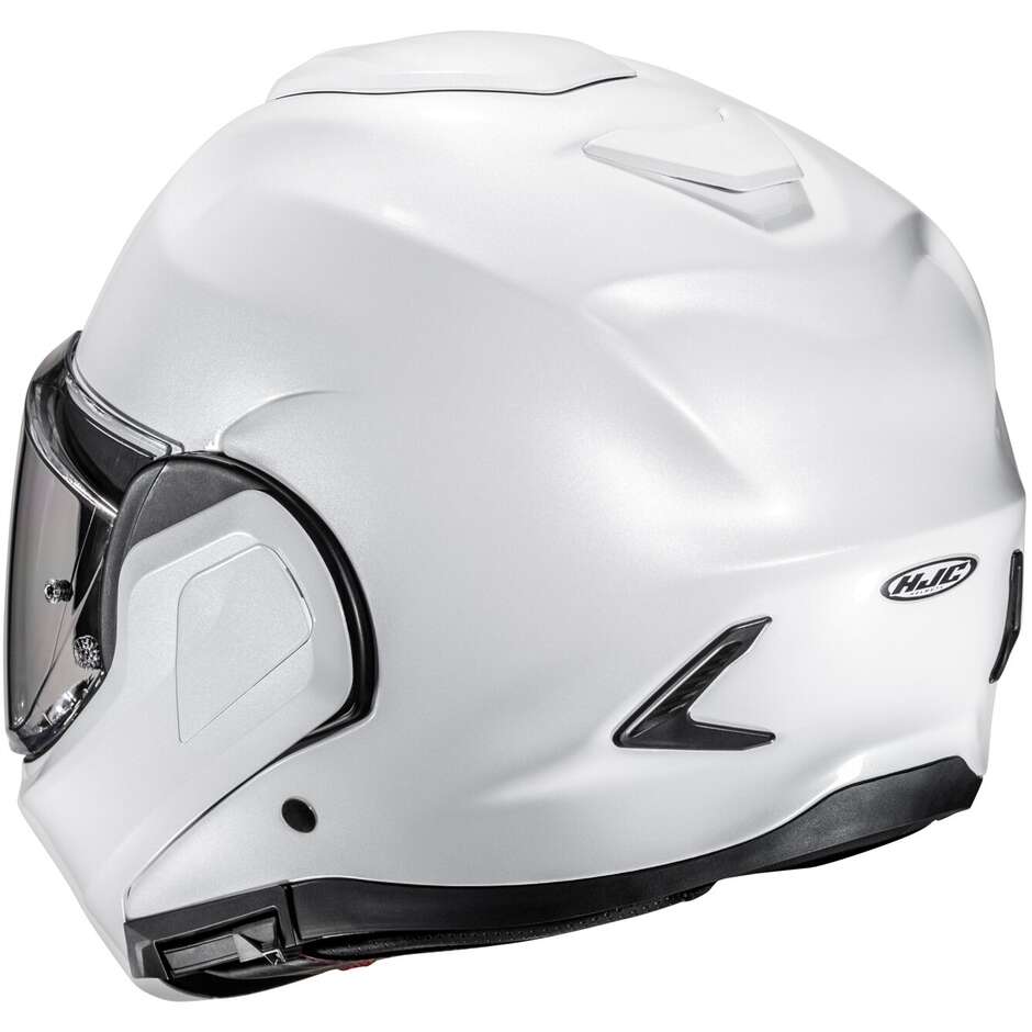 Modularer Motorradhelm P/J Hjc F100 Perlweiß