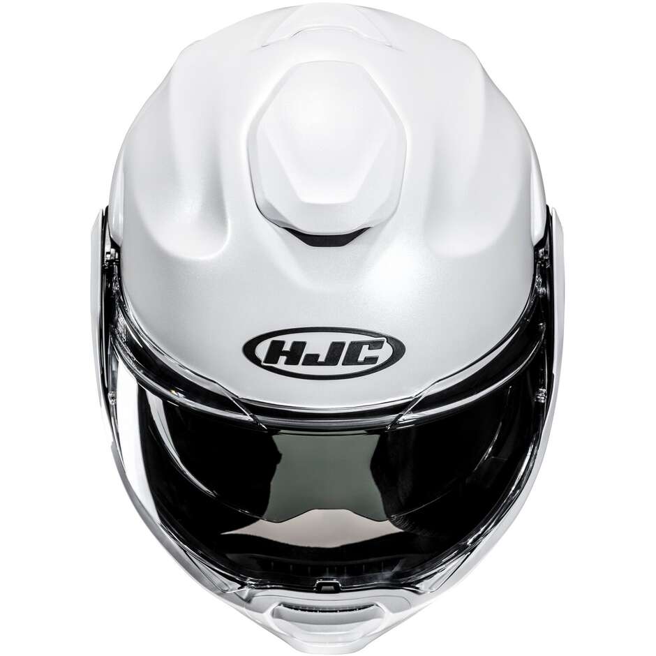 Modularer Motorradhelm P/J Hjc F100 Perlweiß
