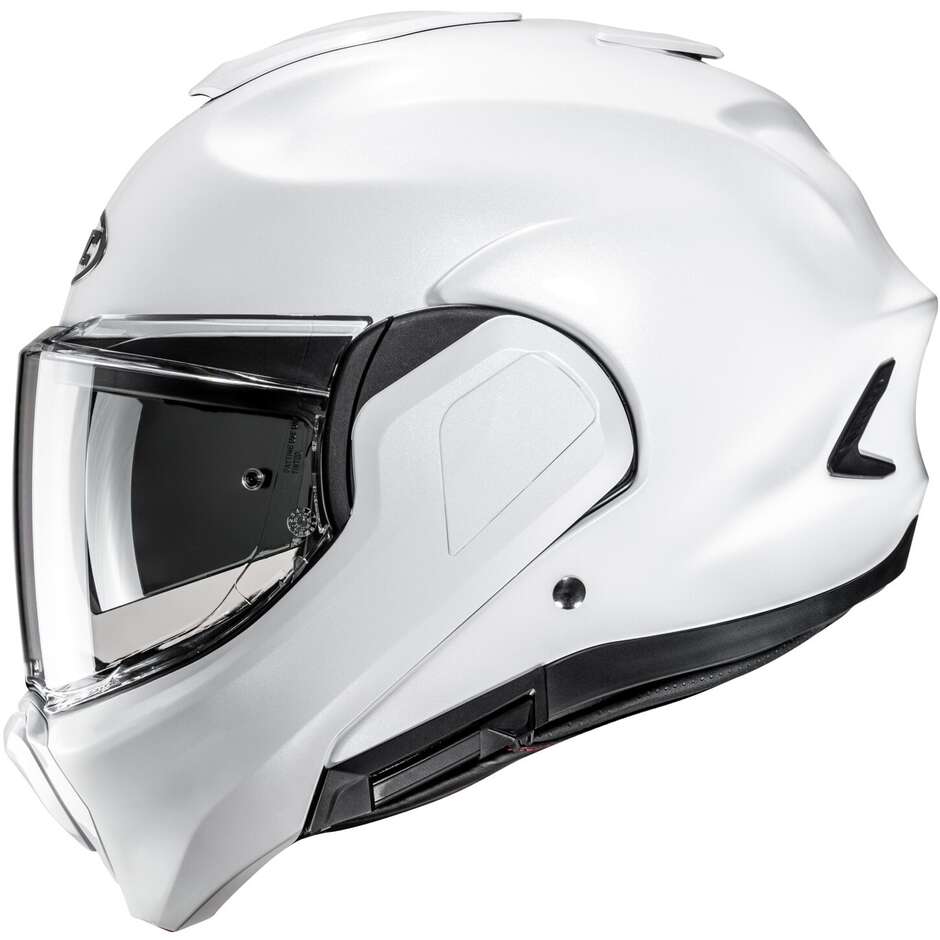 Modularer Motorradhelm P/J Hjc F100 Perlweiß