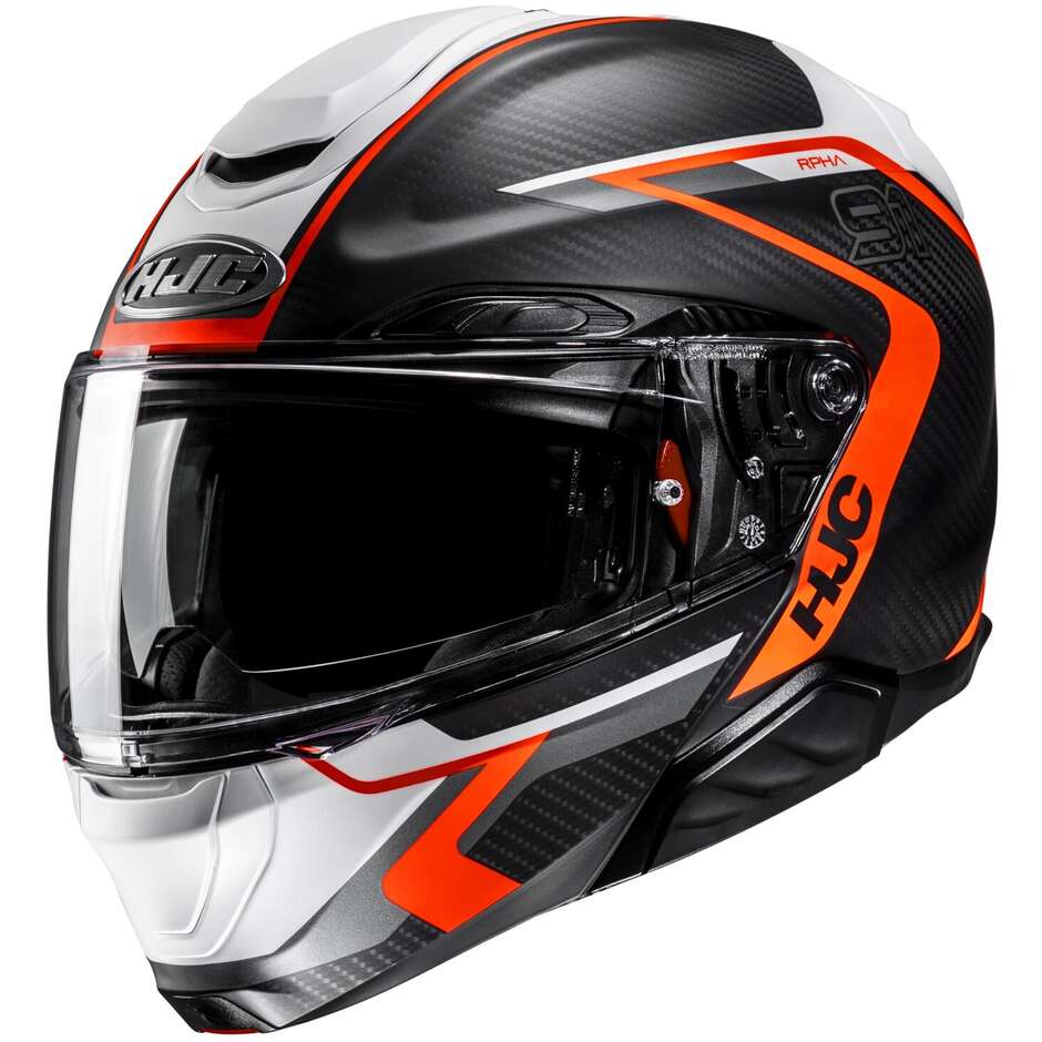 Modularer Motorradhelm P/J Hjc RPHA 91 CARBON LAGOS MC6HSF