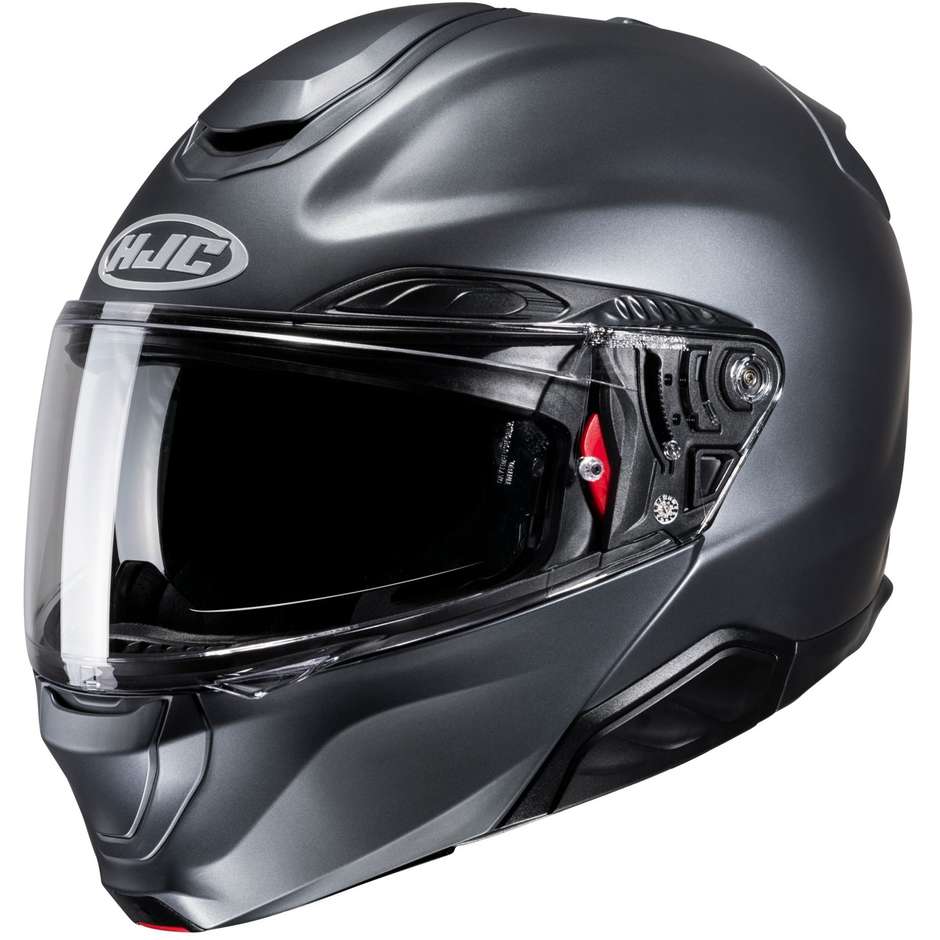 Modularer Motorradhelm P / J Hjc RPHA 91 SOLID Semi Opaque Anthrazit
