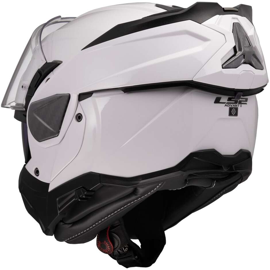 Modularer Motorradhelm P/J LS2 FF910 ADVANT II SOLID Weiß
