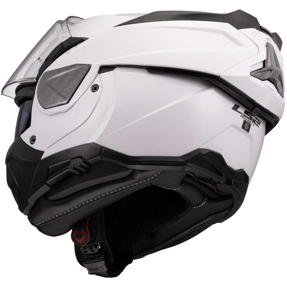 Modularer Motorradhelm P/J LS2 FF910 ADVANT II SOLID Weiß