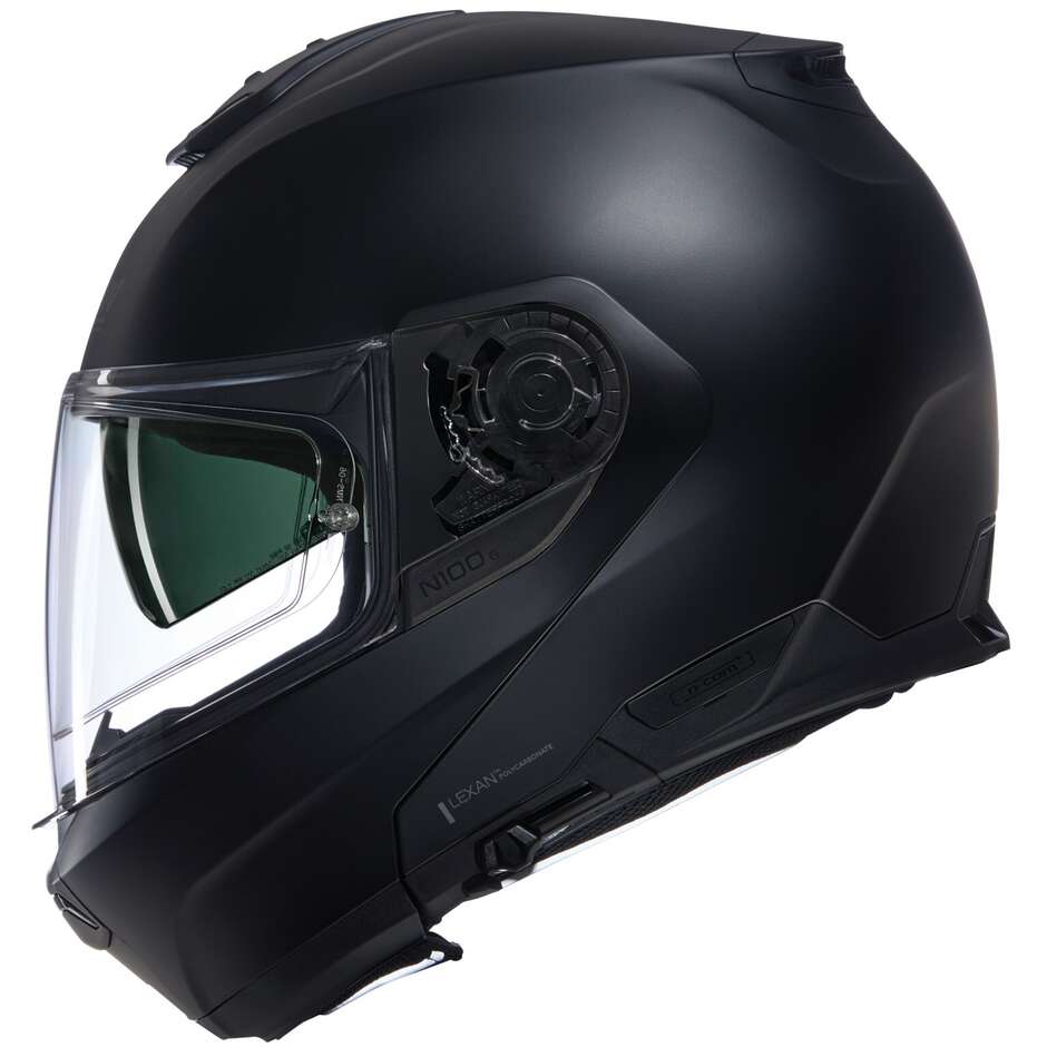 Modularer Motorradhelm P/J Nolan N100-6 CLASSIC 302 Mattschwarz