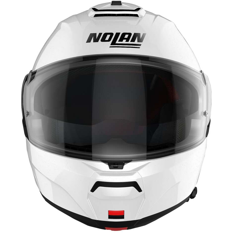 Modularer Motorradhelm P/J Nolan N100-6 CLASSIC N-COM 005 Weiß