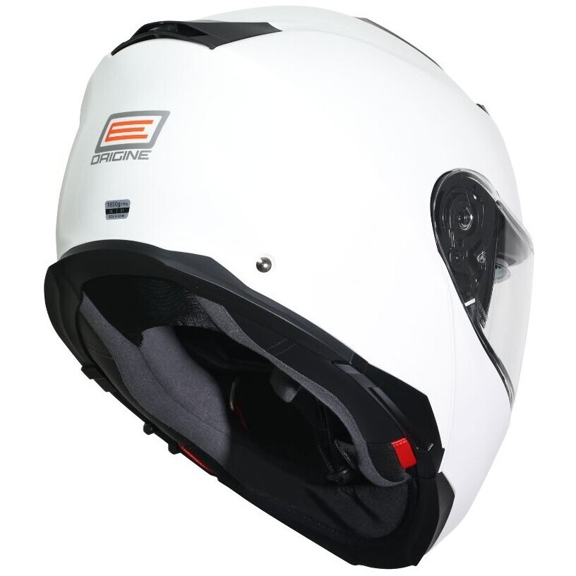 Modularer Motorradhelm P/J Origine LOGIC Solid White