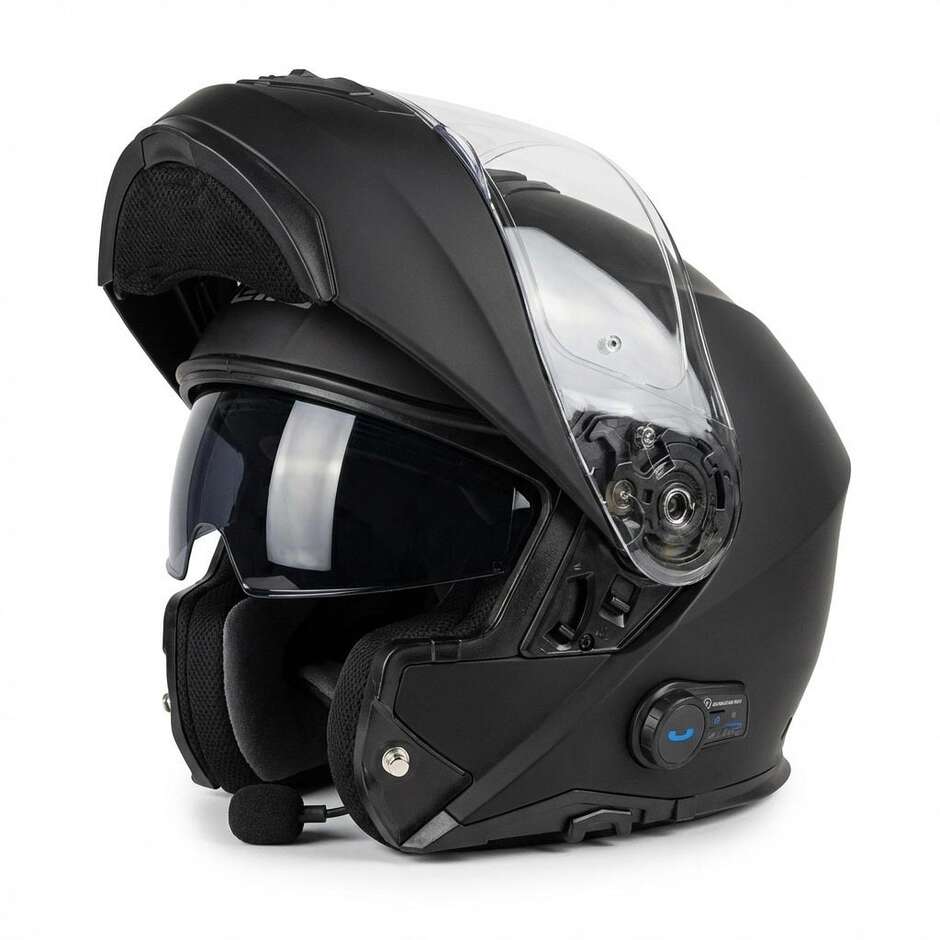 Modularer Motorradhelm P/J Origine ORIGINE LOGIC + BT Mat Black 22.06