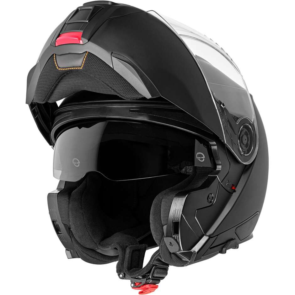 Modularer Motorradhelm P/J Schuberth C5 ANC Uni Mattschwarz