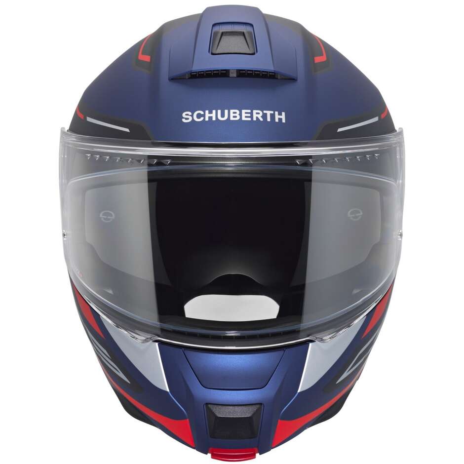 Modularer Motorradhelm P/J Schuberth C5 OMEGA Blau