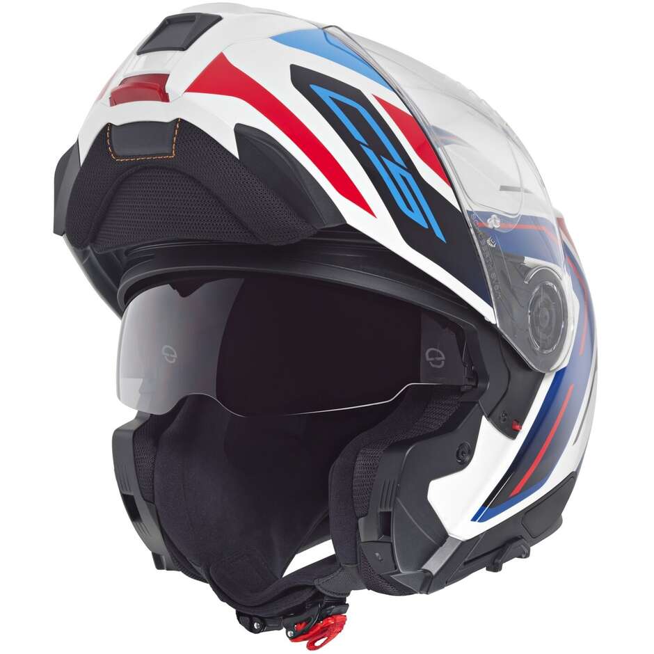 Casque moto modulable P/J Schuberth C5 OMEGA Blanc