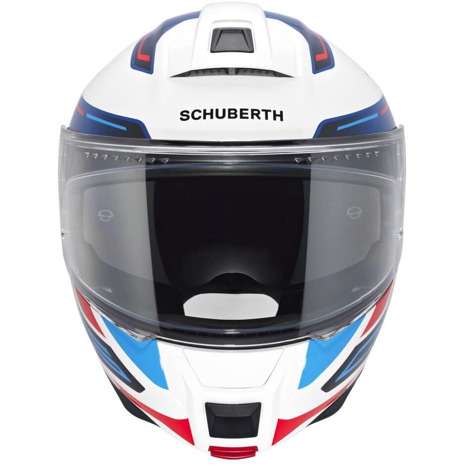 Casque moto modulable P/J Schuberth C5 OMEGA Blanc
