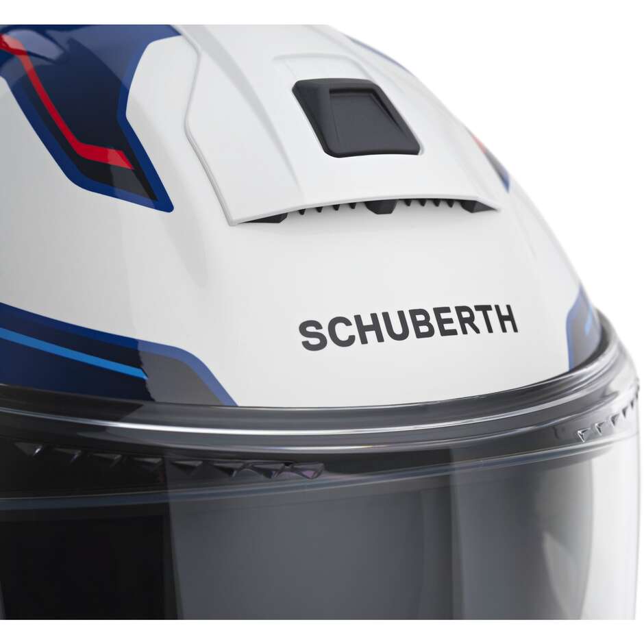 Casque moto modulable P/J Schuberth C5 OMEGA Blanc