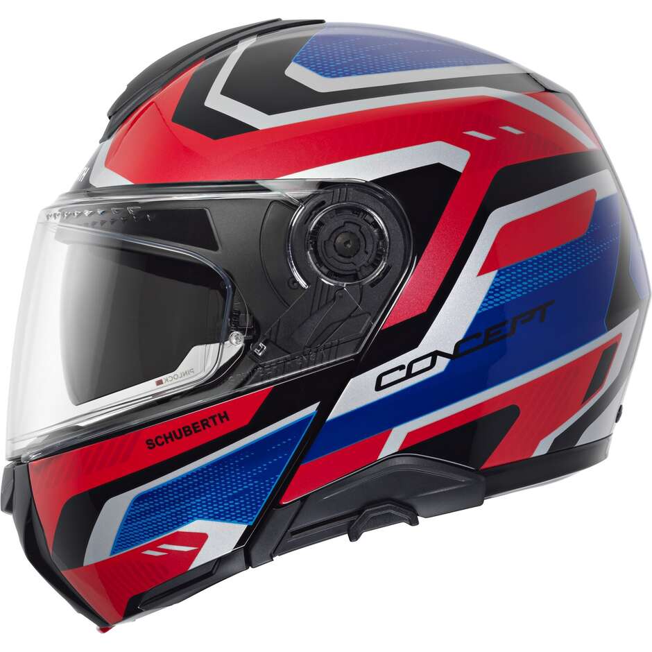 Modularer Motorradhelm P/J Schuberth CONCEPT KINETIC Blau