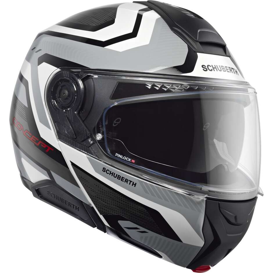 Modularer Motorradhelm P/J Schuberth CONCEPT KINETIC Silber