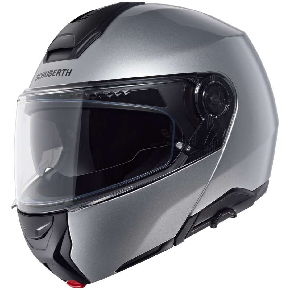 Modularer Motorradhelm P/J Schuberth CONCEPT SOLID Glossy Silver