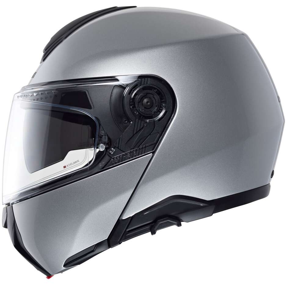 Modularer Motorradhelm P/J Schuberth CONCEPT SOLID Glossy Silver