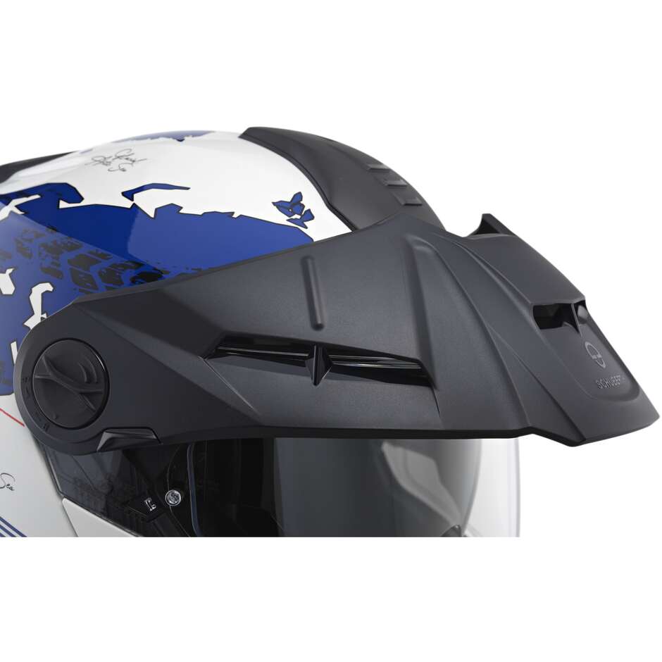 Modularer Motorradhelm P/J Schuberth E2 ATLAS Blau