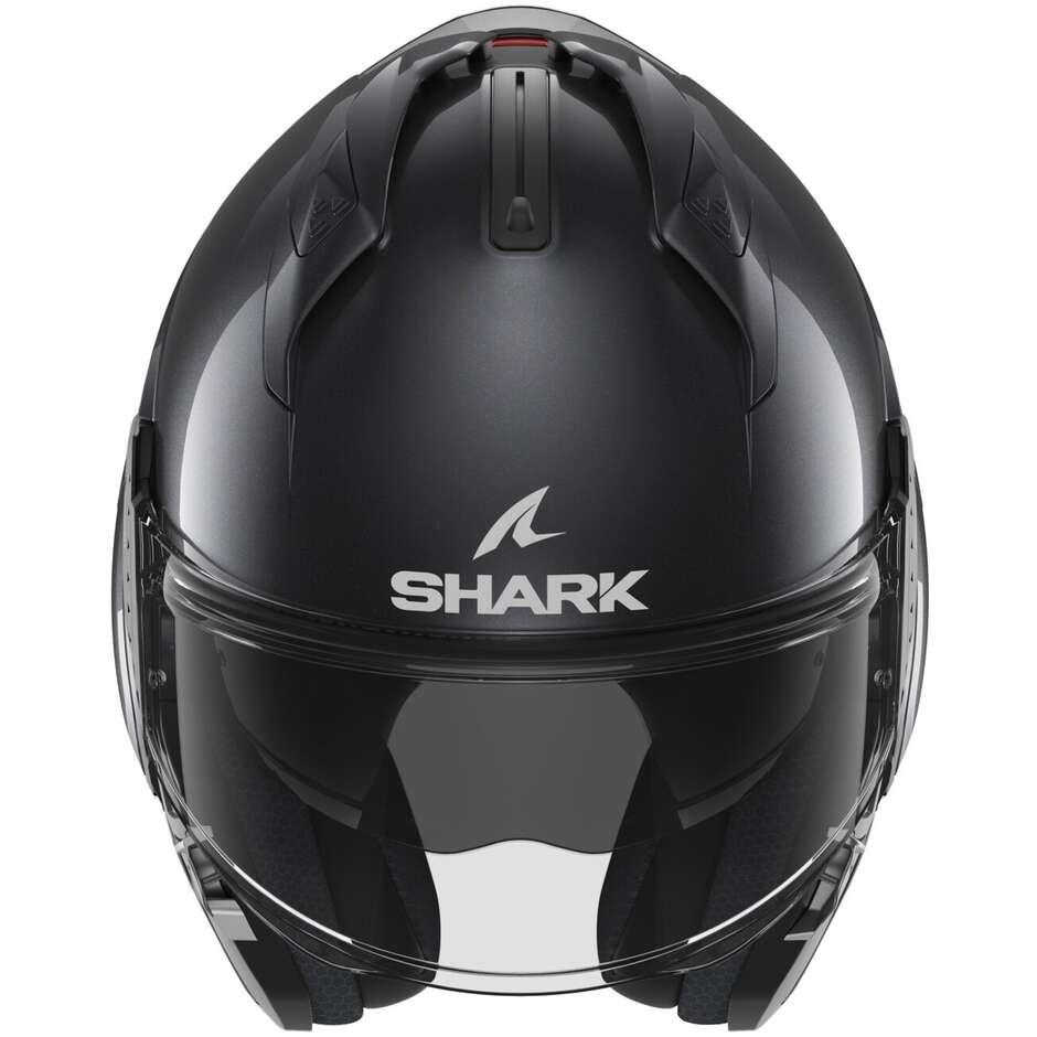 Modularer Motorradhelm P / J Shark EVO GT BLANK Grau