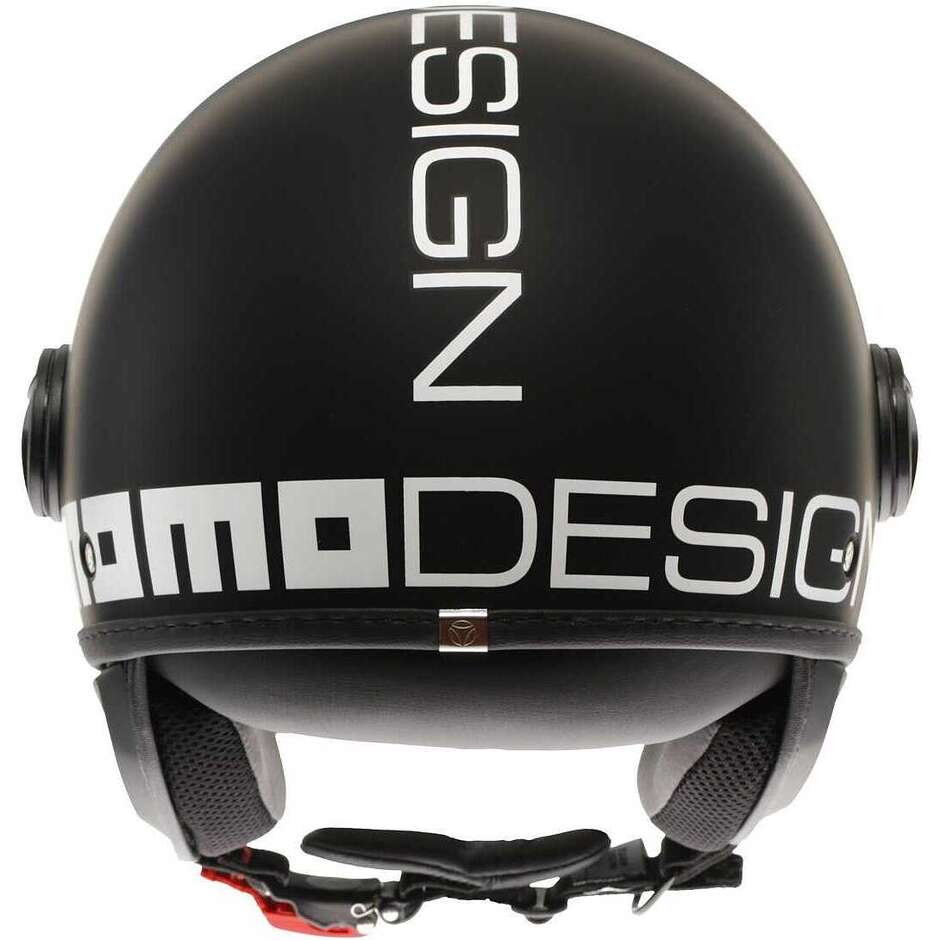 Momo Design FGTR CLASSIC Mono Jet Motorradhelm, Matt Schwarz und Weiß