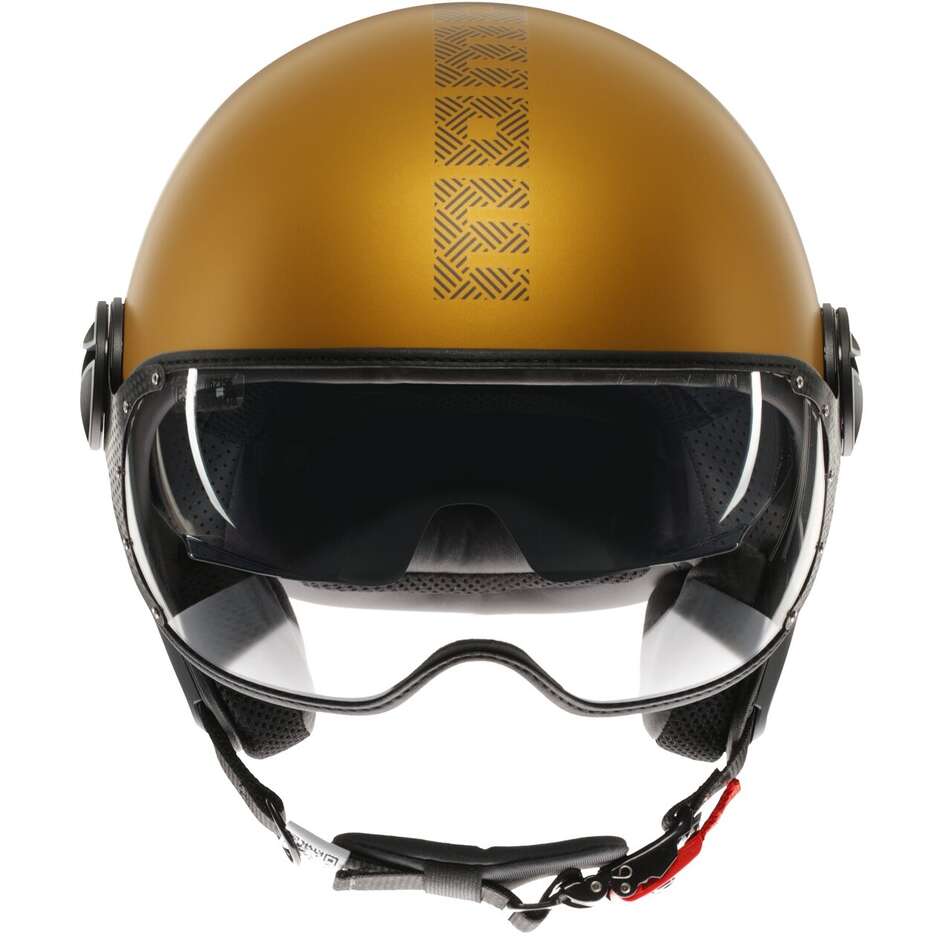 Momo Design FGTR EVO Hip Motorrad Jethelm Ockergrau