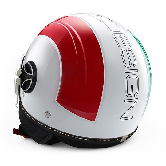 Momo Jet Motorcycle Helmet Design Avio Pro Special Edition Italy 150 ° Green White Red