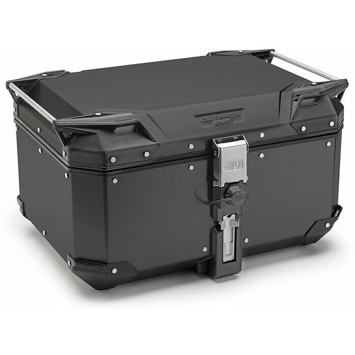Paar Seitenkoffer Monokey Cam-Side Givi TREKKER OUTBACK Black Line 37 Lt Obkn37 Schwarz Lackiertes Aluminium 76095 Zoom