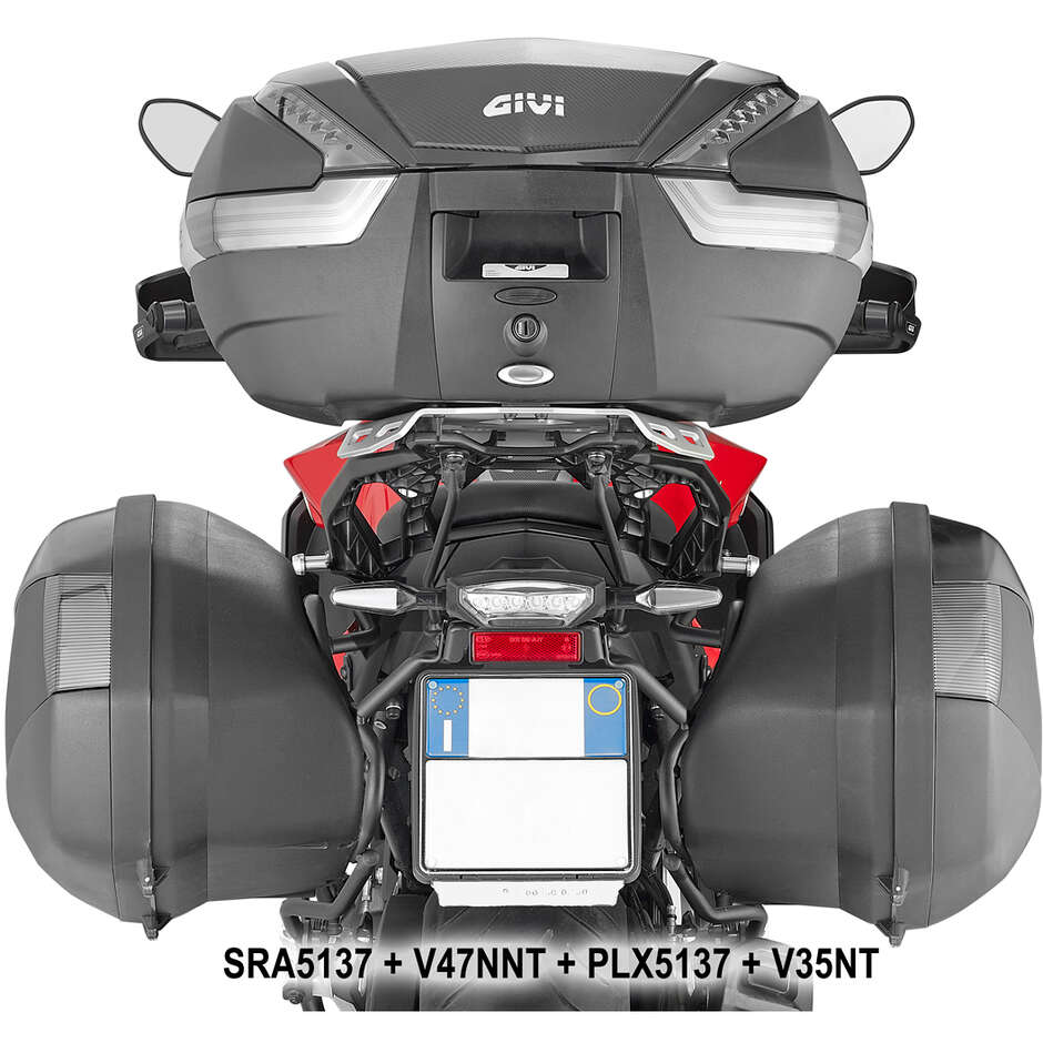 MONOKEY-SIDE Side Case Holder for V35-V37 Givi PLX5137 Cases Specific for BMW F 900 XR (2020-24)