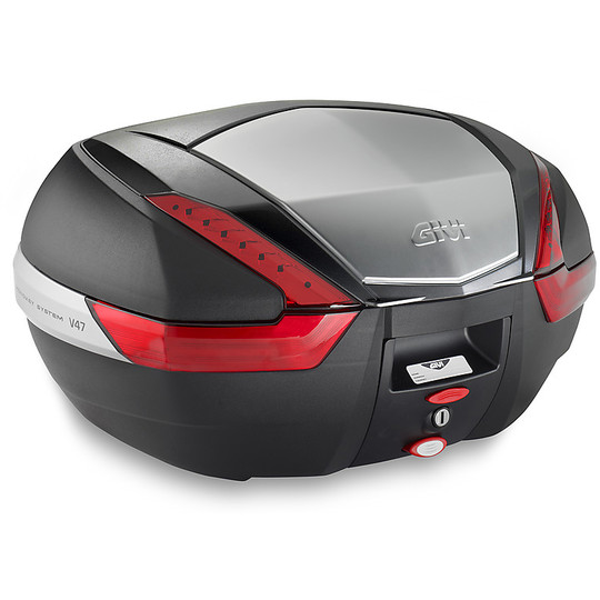 Monokey top case Moto Givi V47 Keyless 2.0 Black 47 Liters