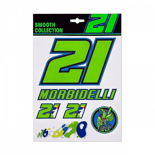 Morbidelli Stickers 21 Vr46 Franco Morbidelli Collection