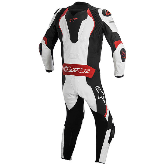 Moto Anzug Berufsalpine GP Pro Tech Air Bag Kompatibel Schwarz Rot