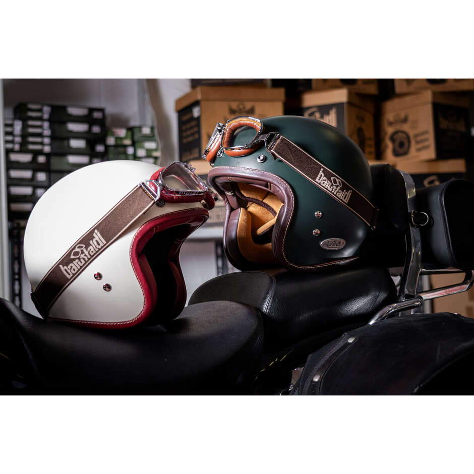 Moto Brille Baruffaldi INTE 259 Vintage-Custom Leather
