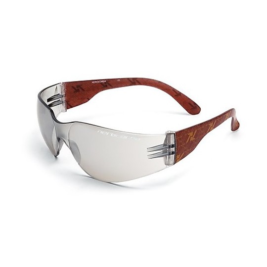 Moto Brille Technische NRC Augenpflege C1.1 Leder-Gold Online-Verkauf 