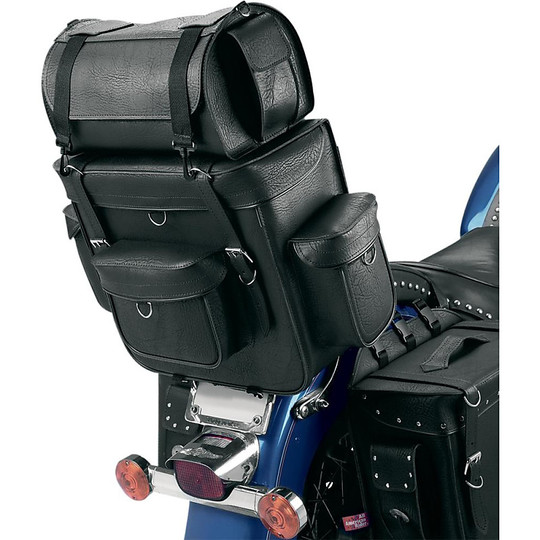 Moto Codone Bag Luggage Rack All American Rider SissyBar Weekender With Rivets