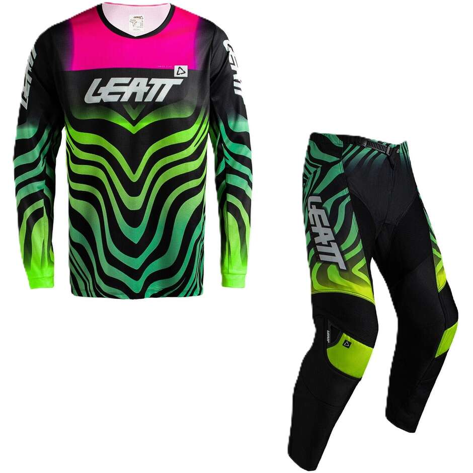 Moto Cross 3.5 Leatt Pink Komplett