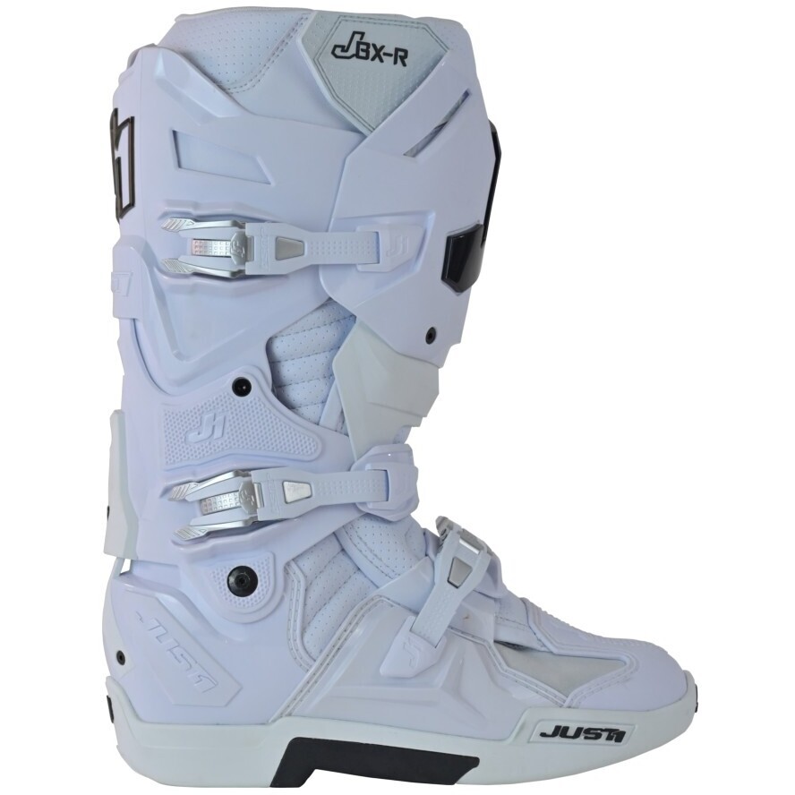 Moto Cross Boots Just1 Boots Jbx-r Mx Sole Solid White