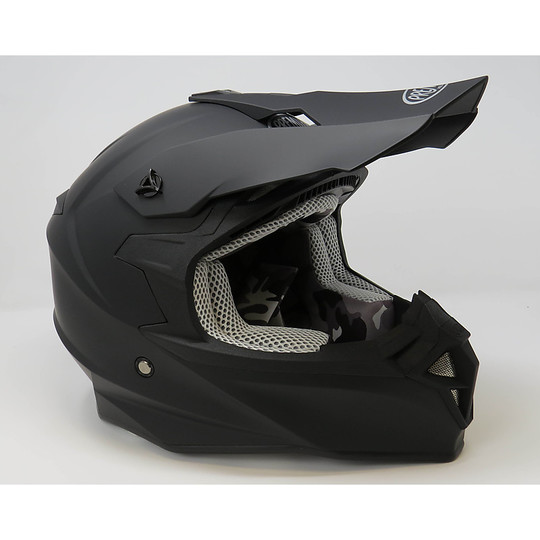 Moto Cross Cross Enduro Helmet EXIGE 2017 U9BM Black Opacimeter Micrometric