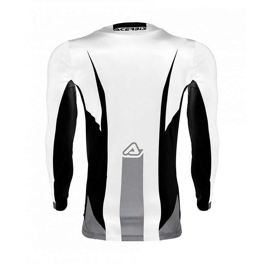 Moto cross Enduro Acerbis MX J-Track Three White Black jersey