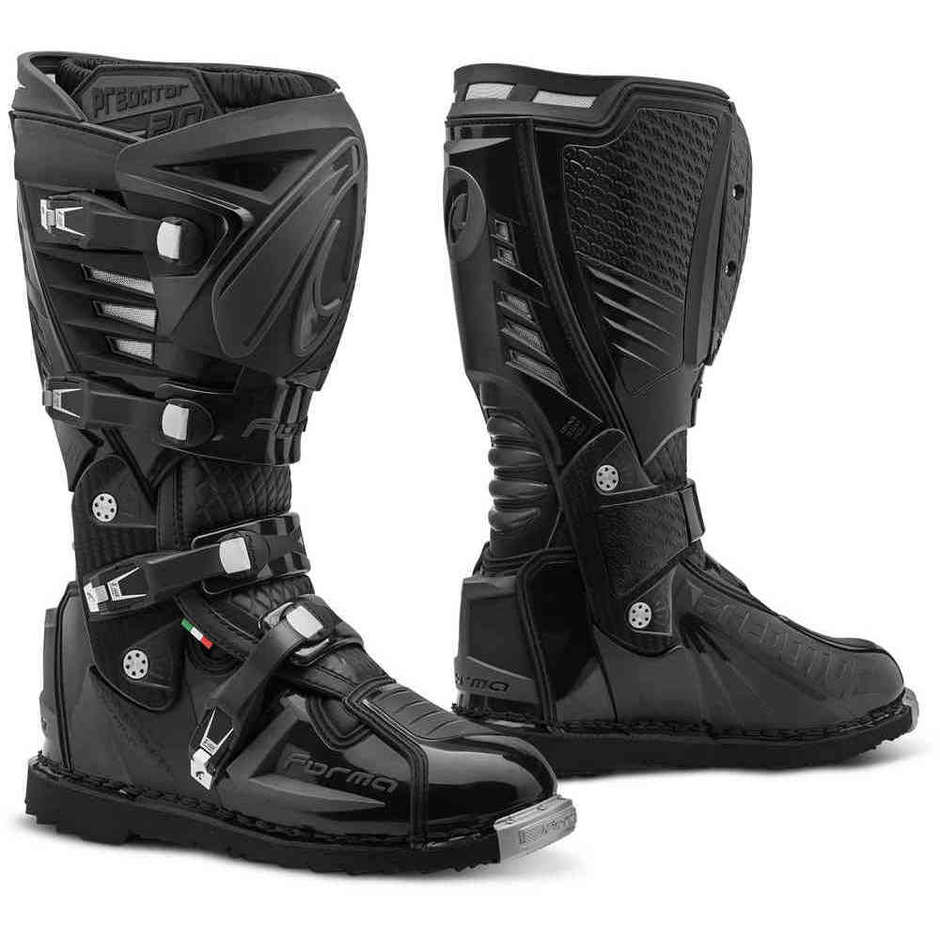 Moto Cross Enduro Boots Form PREDATOR 2.0 ENDURO Anthracite Black
