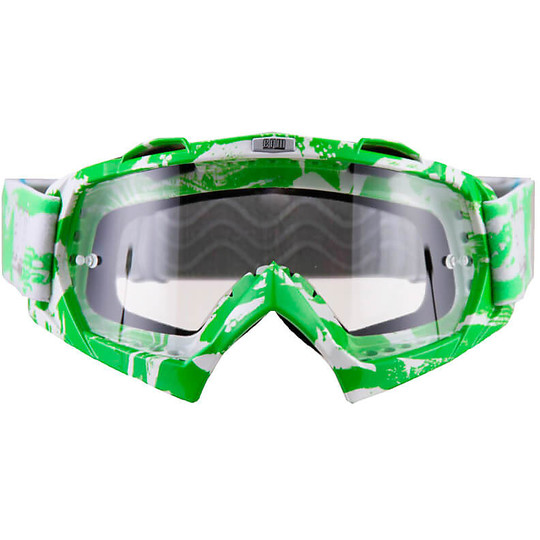 Moto Cross Enduro CGM 730x EXTREME Green Mask Glasses