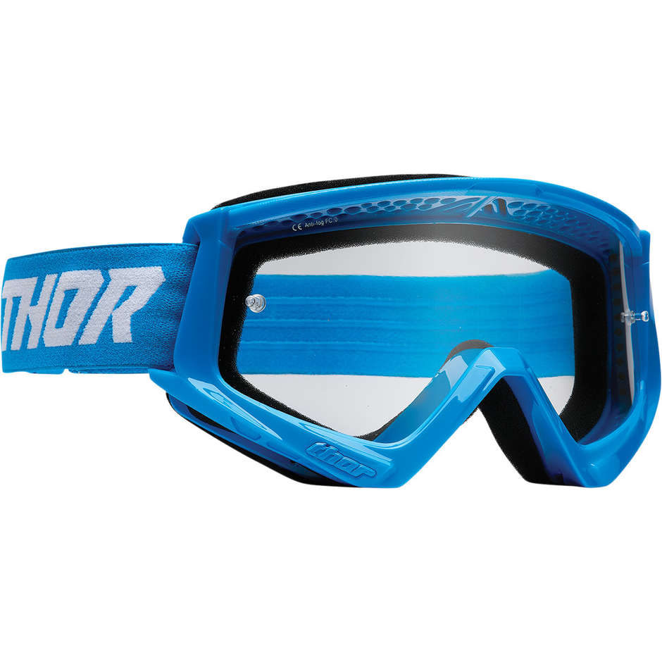 Moto Cross Enduro Child Thor Youth Combat Racer Blue Goggles