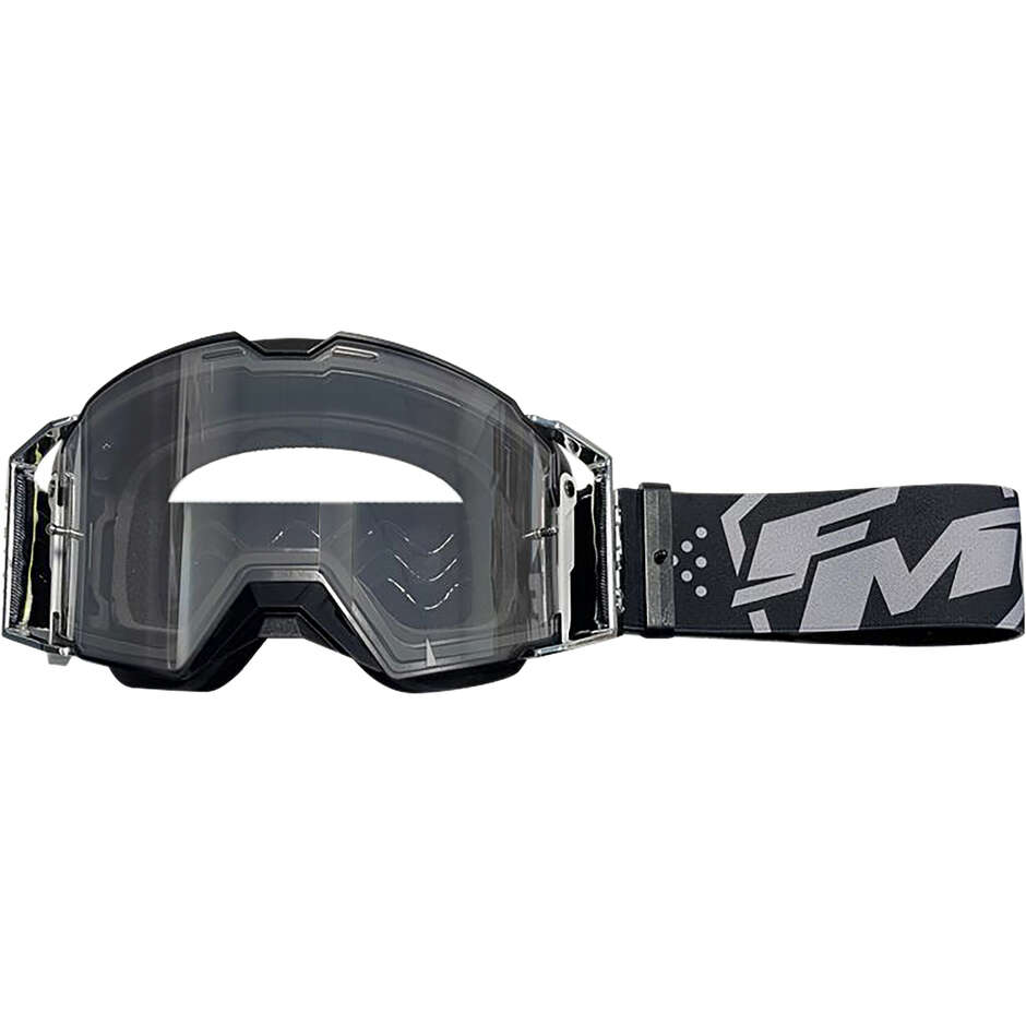 Moto Cross Enduro FM Racing VISION Maske Schwarz