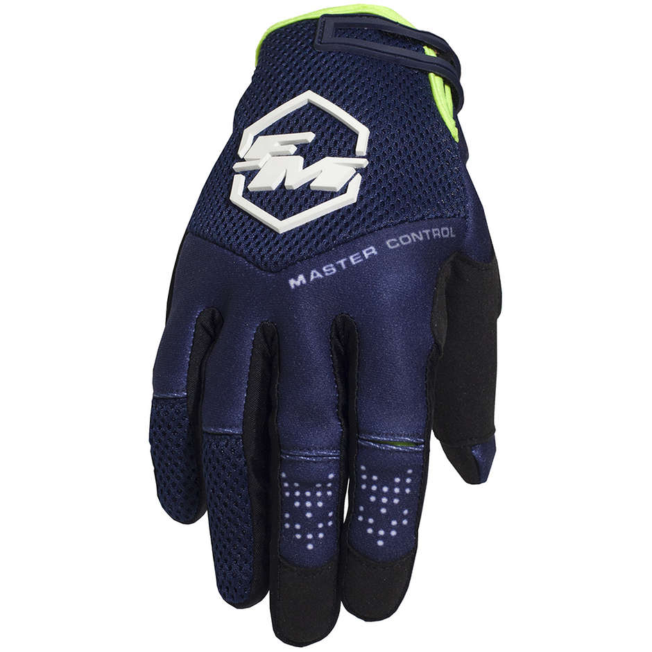 Moto Cross Enduro Fm Racing X28 Gloves Blue Gloves