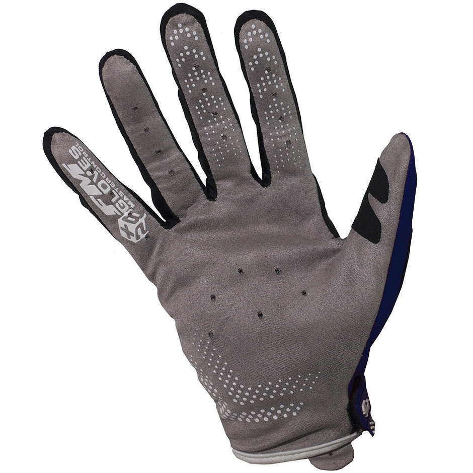 Moto Cross Enduro FM Racing X28 Handschuhe Blaue Handschuhe